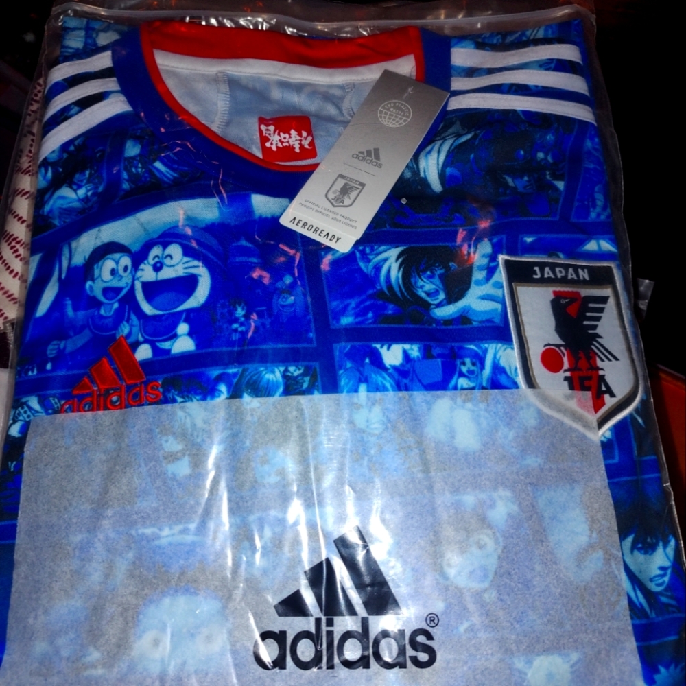 - Adidas Japan 22 Home Jersey — Japan Anime Special Edition Player Version…